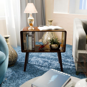 etiquette art Engineered Wood End Table