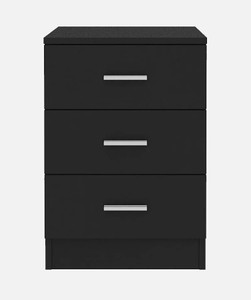 UNITEK FURNITURE 3 Drawer Storage, Side Table, Night Stand Engineered Wood Side Table