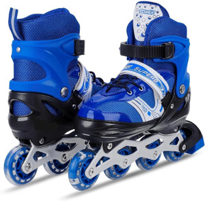 THESHOPY Running Shoe Inline Skates Skatings Shoes For kids Skatings In-line Skates - Size  Adjustable All Pure PU Wheels It Has Aluminum-Alloy Which is Strong Wheels UK