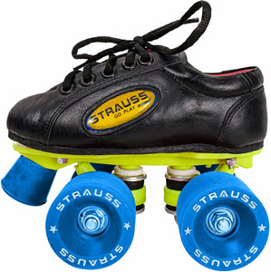 Strauss Fix Body Shoe Skate With Rubber Wheel (Gripper) Ideal