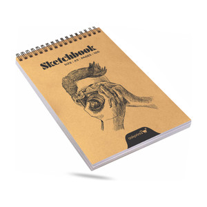 Askprints A5 Craft Cover Sketchbook | Sketchpad for Artists | Sketching and Drawing Paper Sketch Pad