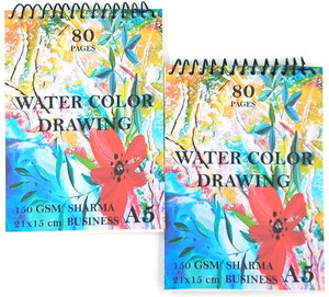 PerDay Soft Cover Sketch Book A5, 80 Pages of 150 GSM Sketch Pad