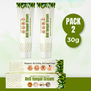 LILIPATI Antifungal Cream for Ringworm, Jock Itch & Athlete's Foot | Anti Itch Skin Infection Cream for Men & Women