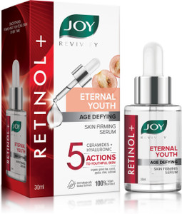 Joy Eternal Youth Age Defying Skin Firming Serum | With Ceramides+ Hyaluronic | 100 % Vegan | Face Serum for Glowing Skin