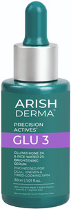 ARISH DERMA Glutathione 3% & 2% Rice Water Brightening Serum