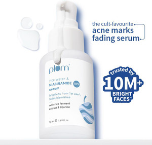 Plum Rice Water & 10% Niacinamide Face Serum 30ml - Image 6