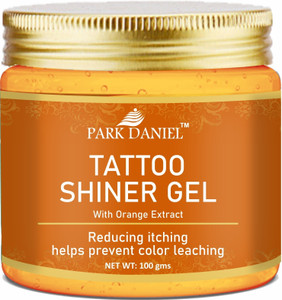 PARK DANIEL Tattoo Shiner Gel With Orange Extract Reduce Itching Pack of 1 100 G
