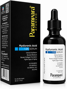 Parampara Ayurved 1.5% Hyaluronic Acid Face Serum Skin Hydration with Glowing & Radiant Soft Skin
