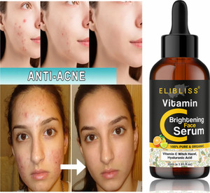 ELIBLISS Vitamin C Face Serum Essence Serum with Vitamin C for Skin Illumination