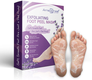 Amazheal Peeling and Exfoliating Foot Peel Mask for Men & Women Baby Soft Feet || Hydrates Dry Feet Removes Dry Skin And Hard Calluses || Foot Mask (Pack Of 1)