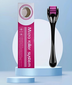 FRIPPE Derma Roller System 540 Needles Titanium Alloy Needles Roller for Acne(0.5 mm)