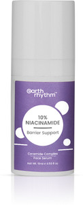 Earth Rhythm 10% Niacinamide Face Serum with Hyaluronic Acid, Oily & Acne Prone Skin - 15ml