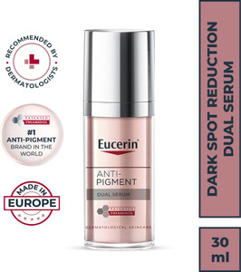 Eucerin Anti-Pigment Dual Serum 30ml treats Age Spots & Uneven Tone, Hyaluronic Acid