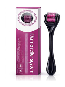 JM SELLER Derma roller 1.0mm for hair & beard growth|1.0mm Titanium 540 micro needles