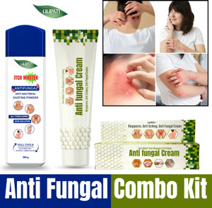LILIPATI powder for summer + antifungal cream combo kit for hot weather freshness, sweat care and comfort