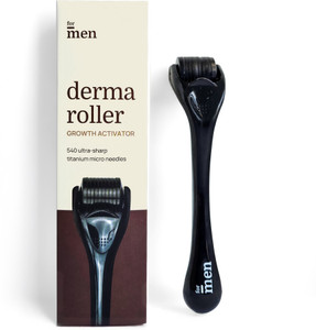 Formen Hair Growth Activator Derma Roller For Hair Growth 0.5 mm with 540 Titanium Needles