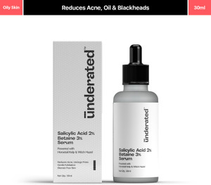 अंडरेटेड Salicylic Acid 2% Betaine 3% Serum