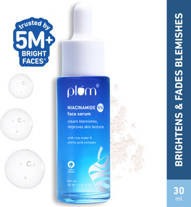 Plum 5% Niacinamide Face Serum | Clears Blemishes & Improves Skin Texture