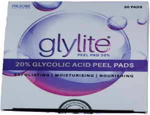 GLYLITE 20%GLYCOLIC ACID PEEL PADS