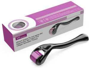KRIZAZ Professional Derma Roller 540 Needles for Hair Growth & Skin Treatment Tool