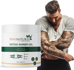 7days natural Tattoo Shiner Gel for Shine Your Stylesh Tattoo