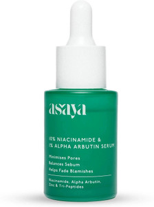 asaya 10% Niacinamide & 1% Alpha Arbutin Face Serum for Skin Clarifying & Acne