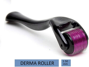 KOTLEY Derma Roller 540 Titanium Microneedles for Face & Hair – Skin Rejuvenation & Anti-Aging Tool