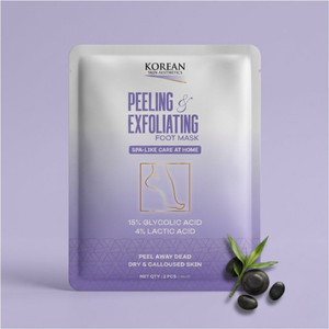 Saundaryam Glycolic Acid Foot Peeling Mask |Deep Exfoliation, Hydration & Softening |1 Pair