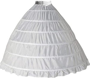 ZOYA CREATION Solid Women A-line White Skirt