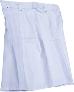 vlmart Self Design Girls Regular White Skirt