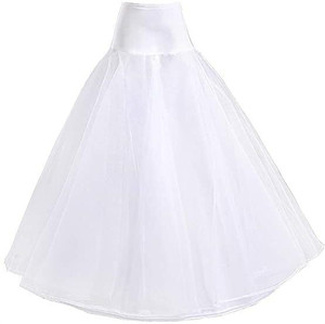 Timelessessence Solid Women Flared White Skirt