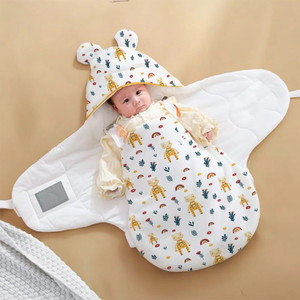 StarAndDaisy Baby Swaddle Wrap for Newborn (0-6 Months) Organic Cotton/Soft & Breathable Wrap Sleeping Bag