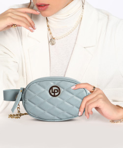 LINO PERROS Blue Sling Bag LWSL00504TURQUOISE