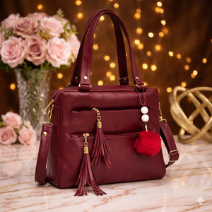 Cleto Maroon Messenger Bag Sling Bag for women | handbags | girls fancy Sling purse