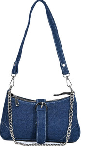 DONICY Blue Sling Bag Denim Hobo Hand bag