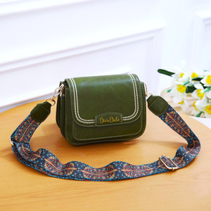 Diva Dale Green Sling Bag Stylish Trendy Spacious Broad Starp Party-Wear Casual