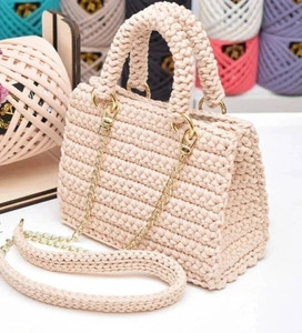 JNT SIMPEX Clear Sling Bag Creamy hand made purse for women || Sling bag||
