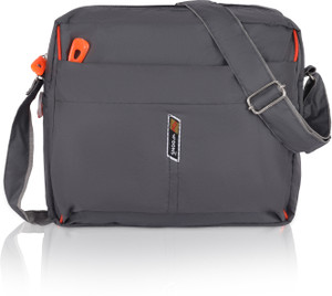 Woons Grey Sling Bag Cross body Men’s Sling Messenger Bag for Travel / Office / Business