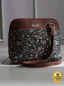 ZOUK Black Sling Bag FloMotif