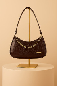 Cult Factory Women Brown Shoulder Bag