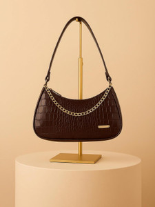 Cult Factory Women Brown Shoulder Bag