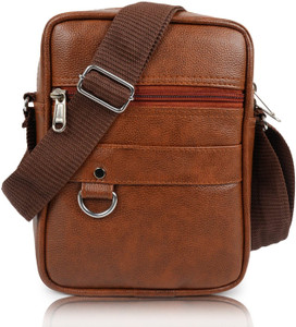 ZipCraze Tan Sling Bag Mini Size Tan Sling Bag Men & Women Casual Sling Bag
