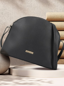 Fastrack Black Sling Bag Solid