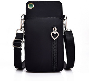 PALAY Black Sling Bag Sling Bag Small Crossbody Wallet Phone Bag for Women Mini Shoulder Crossbody