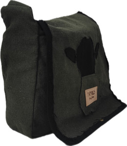 PAPYRUS Men & Women Green Messenger Bag