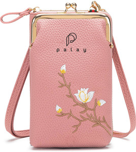 Phone Pink Side Purse PALAY Pink Sling Bag Women's Small -Body