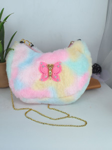 Samridhi DC Multicolor Sling Bag Mini Kids Stylish Pouch