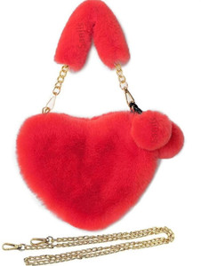 DENLLY Red Sling Bag GIRLS HEART STYLE SLING BAG