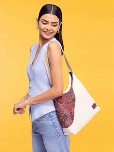 1991 by Zouk Multicolor Tote Bhuj Rabari Regular Tote Bag