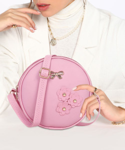 Prestigious Pink Sling Bag Girls and Women Sling Bag